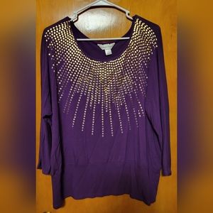3/4 sleeve lightweight top